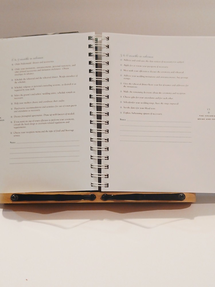 Emily Post Wedding Planner Book Organizer Binder Bridal Planning Guide Keepsake