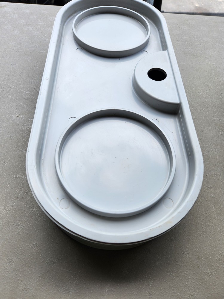 Marquis Spas Waterfall Lid Light Grey