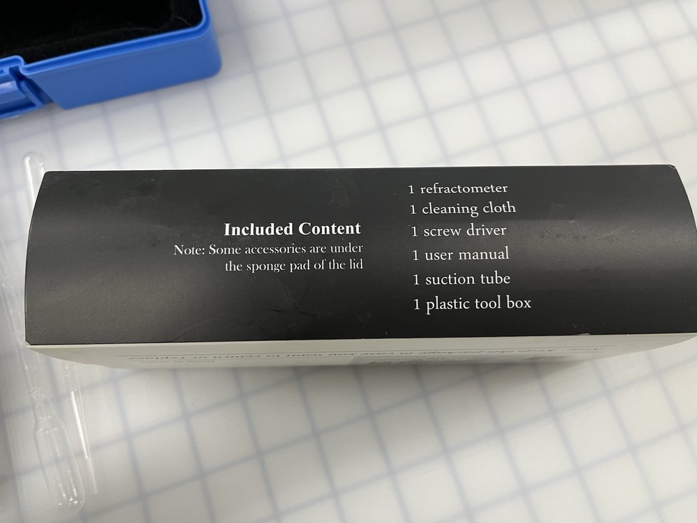 Aichose 0-80% Brix Refractometer With Case And Accessories