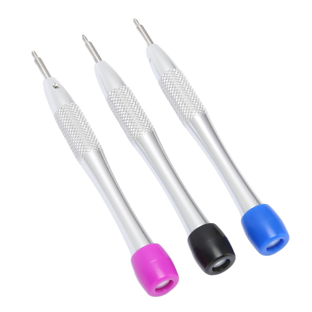 3Pc Metal Triangular Screwdrivers Set For 3235 Watch Movement Accessories