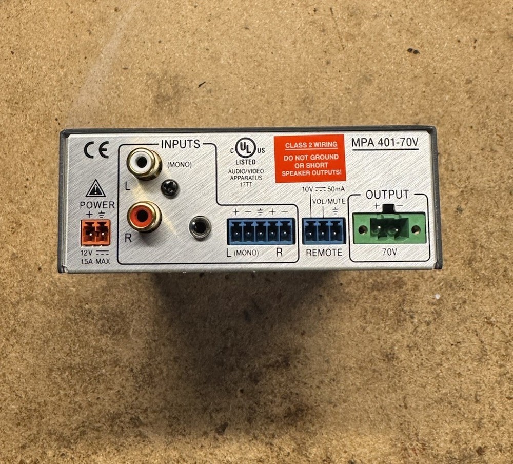 Extron MPA-401 Mini Power Amplifier | TESTED Read Description