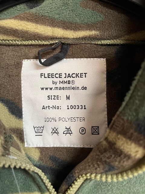 WOODLAND FLEECE JACKET, MEDIUM