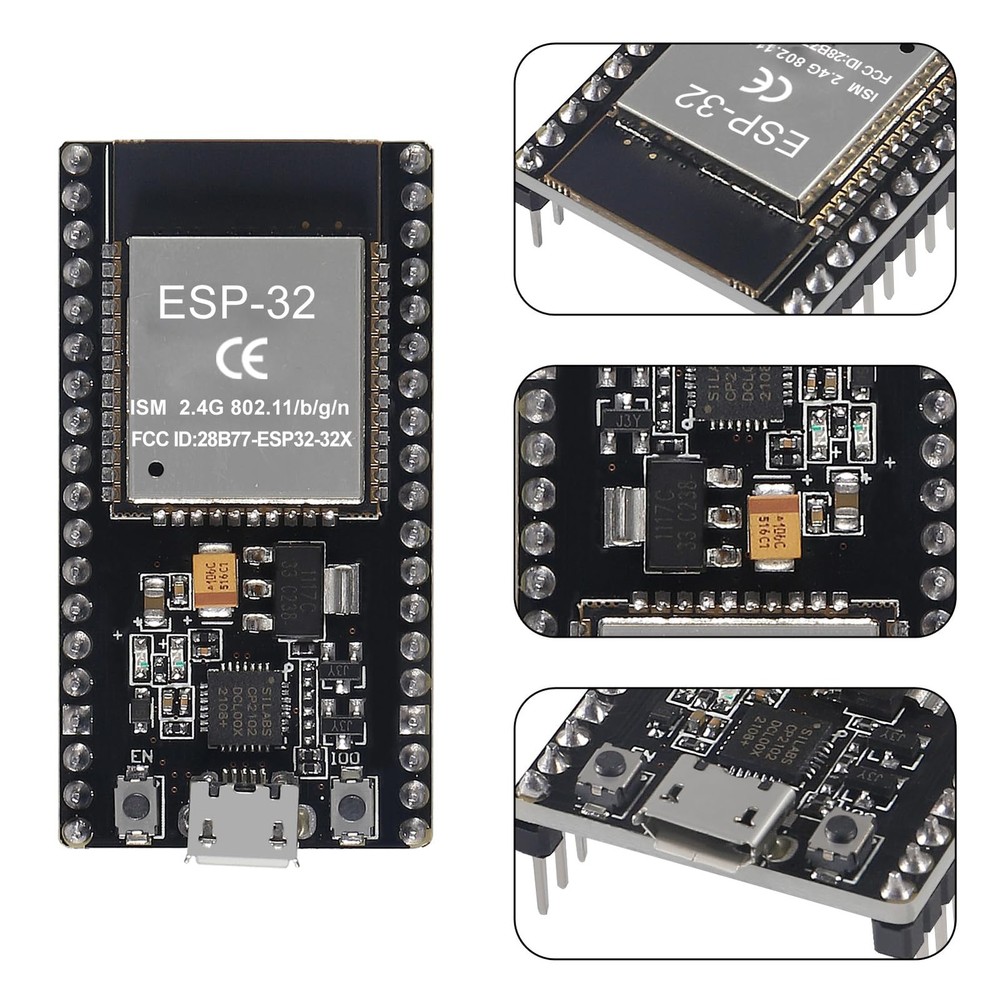 3 Set ESP32 Development Board 38Pin Narrow Version WiFi + Bluetooth Microcont...