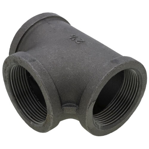 EVERFLOW BMTE0212 TEE 2-1/2" MALLEABLE IRON THREADED CONNECTION