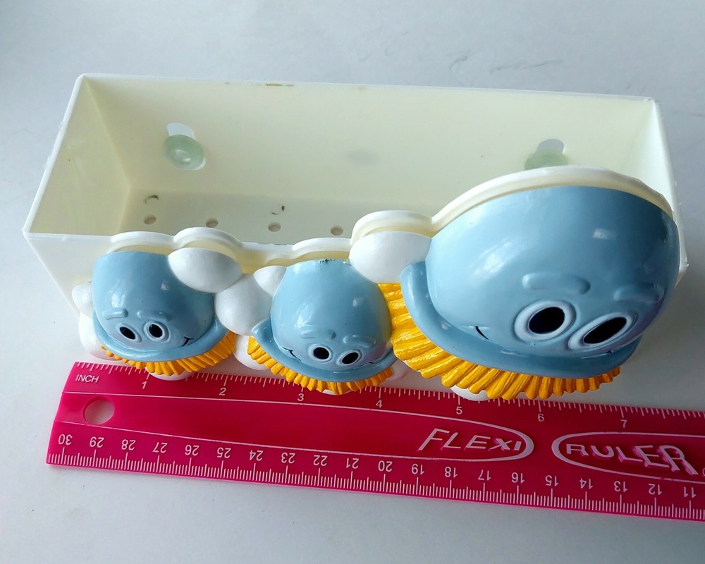 Dow SCRUBBING BUBBLES Bath Shower Caddy Organizer VTG 90s Bathroom/Kitchen
