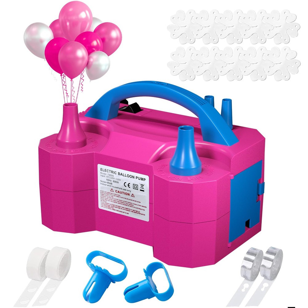 Balloon Pump Electric Party Decorations - Electric Balloon Pump for Balloon A...
