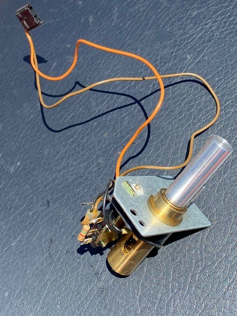 Technics SL-1200 MK2 Pop-Up Light Assembly Original Genuine Part - Working