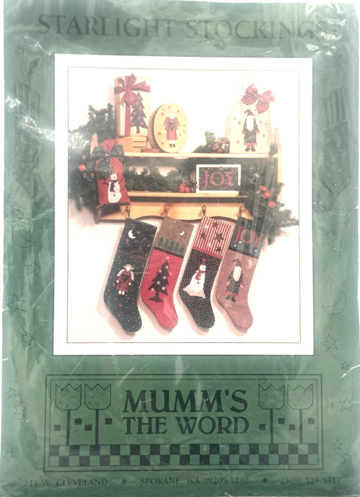 Mumm's The Word Pattern - Starlight Stockings (One Size)