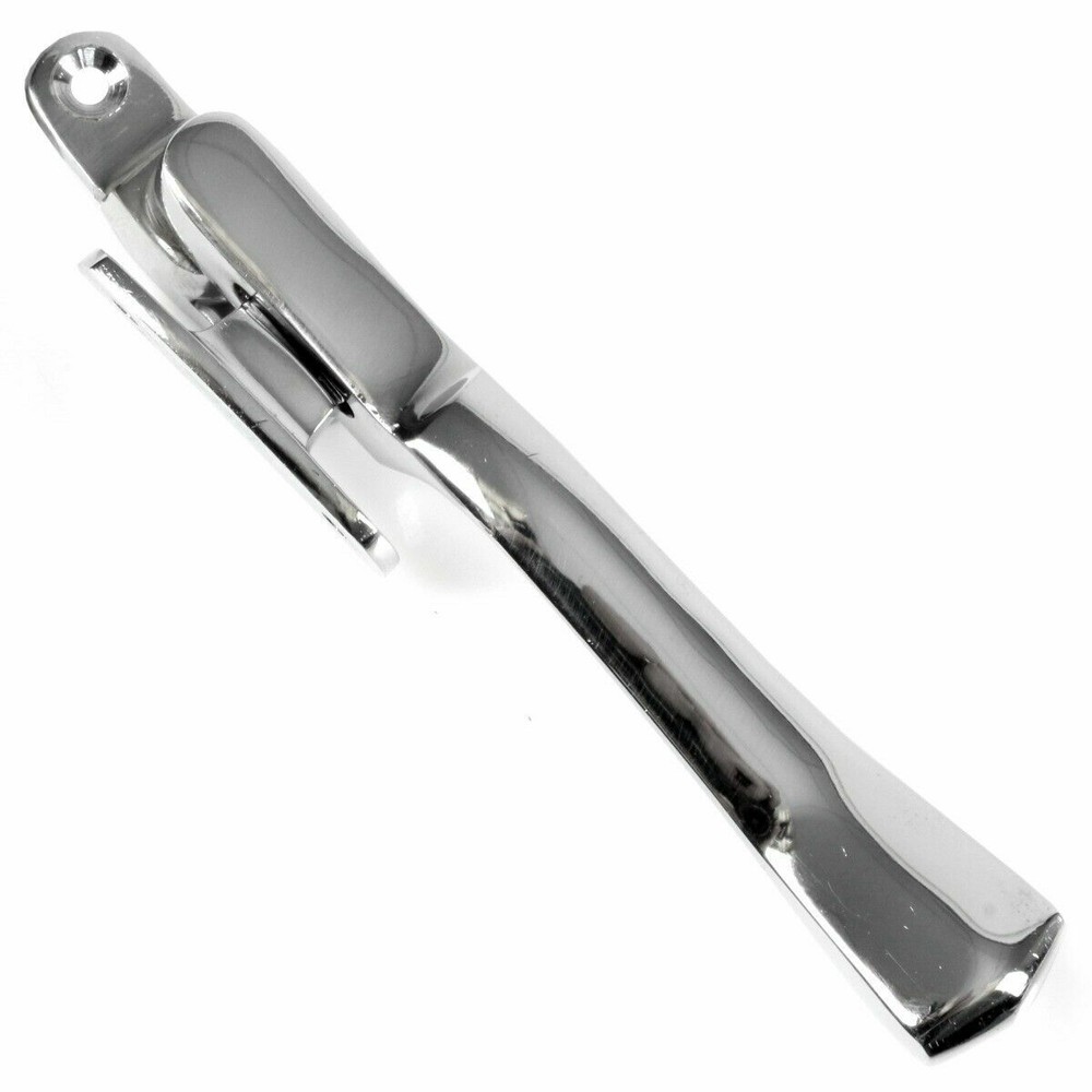 POLISHED CHROME CASEMENT FASTENER Wedge Style Window Latch Arm Handle Pull