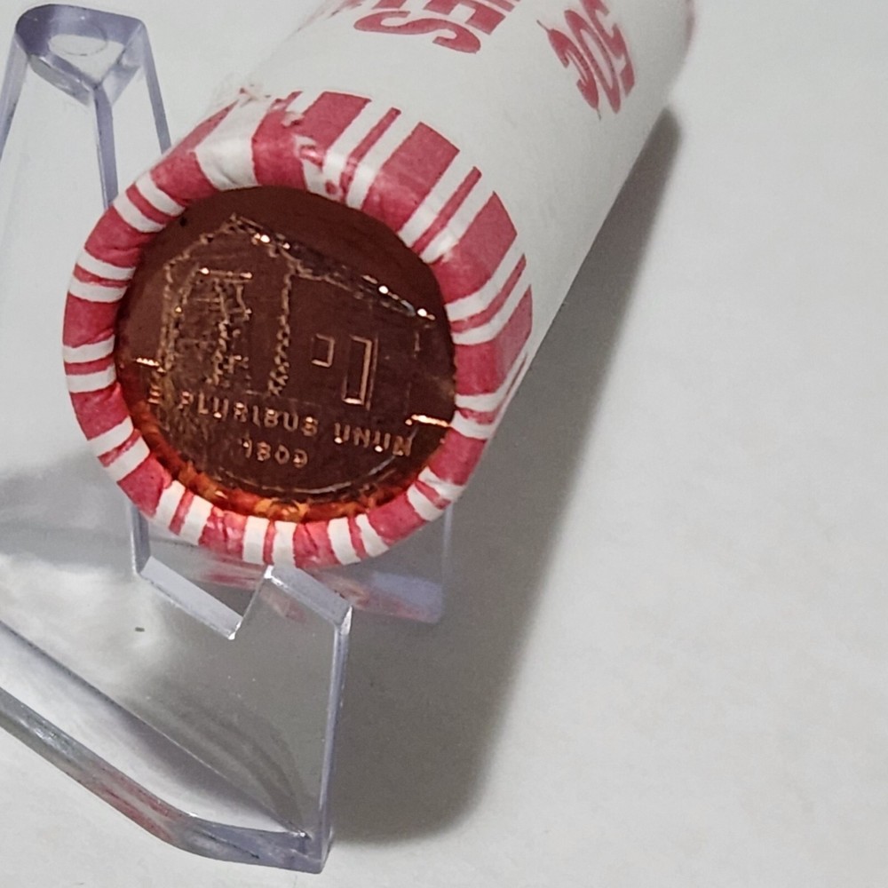 OBW 2009D Bicentennial "LOG CABIN"Penny Roll Uncirculated Low Mintage