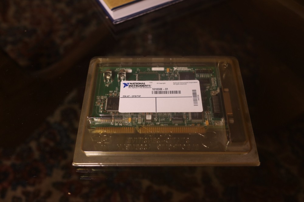National Instruments 181830E-01 Card, New No Box