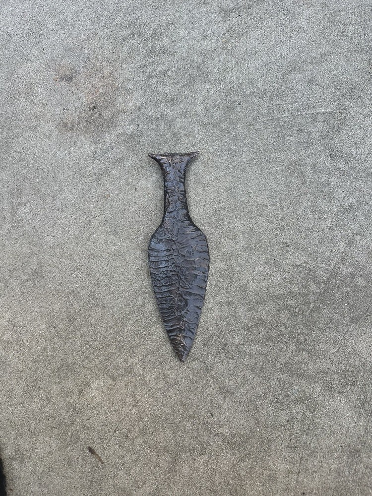 Solid Bronze Danish Fishtail Dagger.