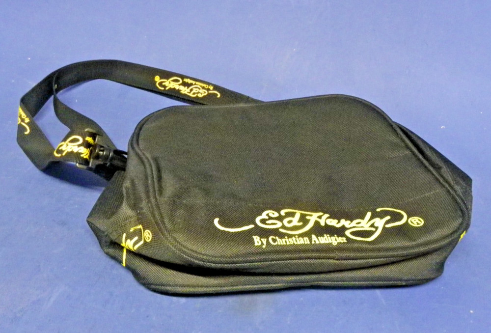 Ed Hardy Polyester/Canvas Lunchbox EVA Lining 9" x 8" x 5"