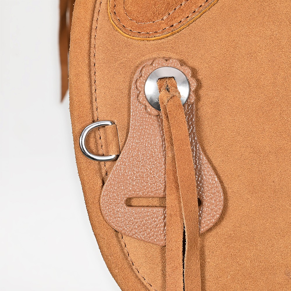 HILASON Western Baretek Bareback Pad Horsemanship Treeless Leather Black |