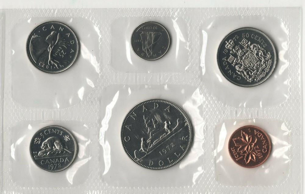 Proof like set 1972
