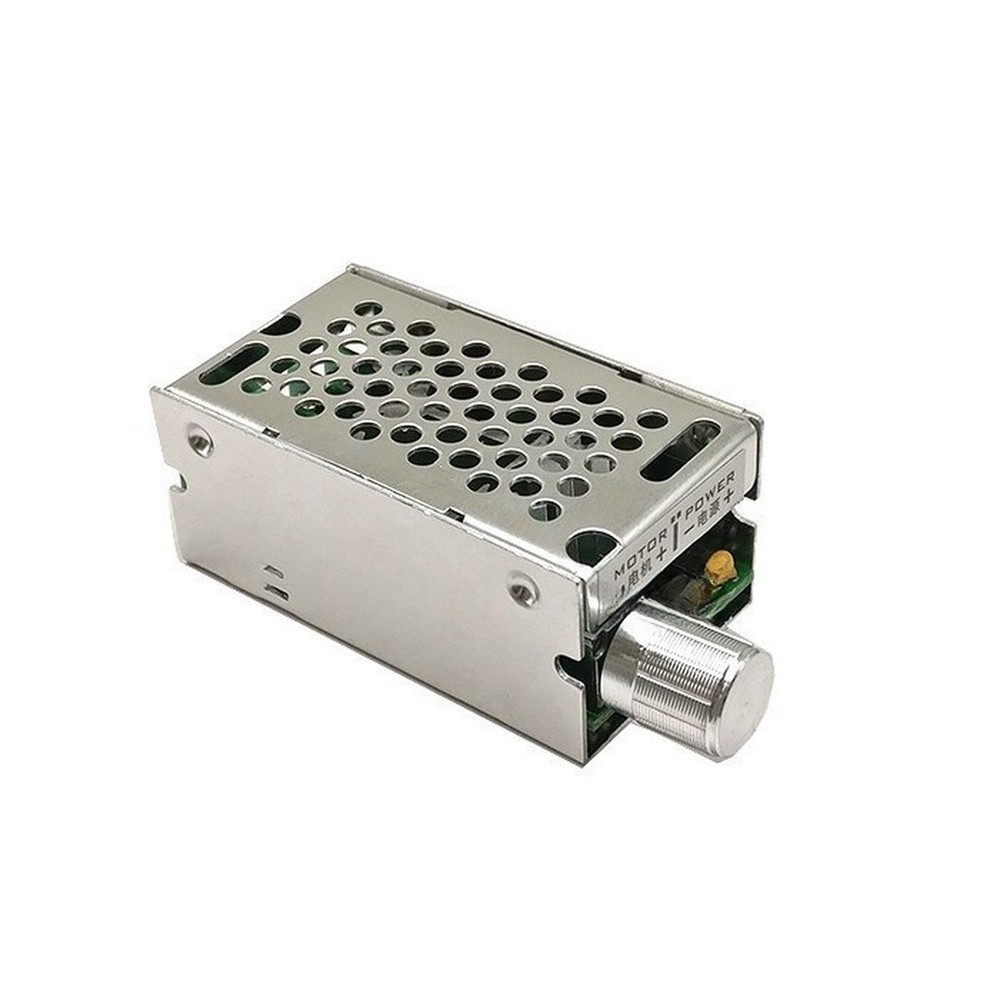 DC Motor Speed Controller Stepless Adjustment with Dustproof Potentiometer