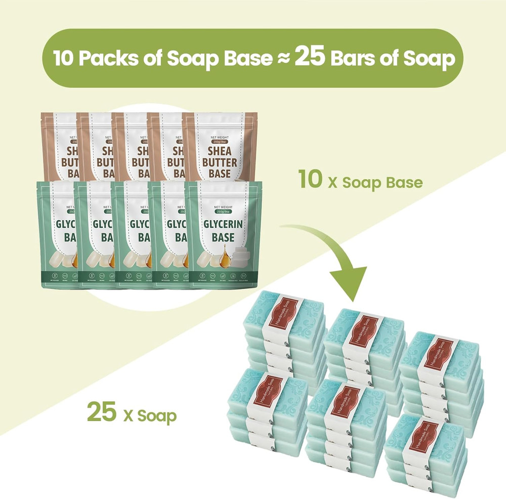 Deluxe Soap Making Kit for Soap Making, DIY Soaps Making Full Set Kits Includes