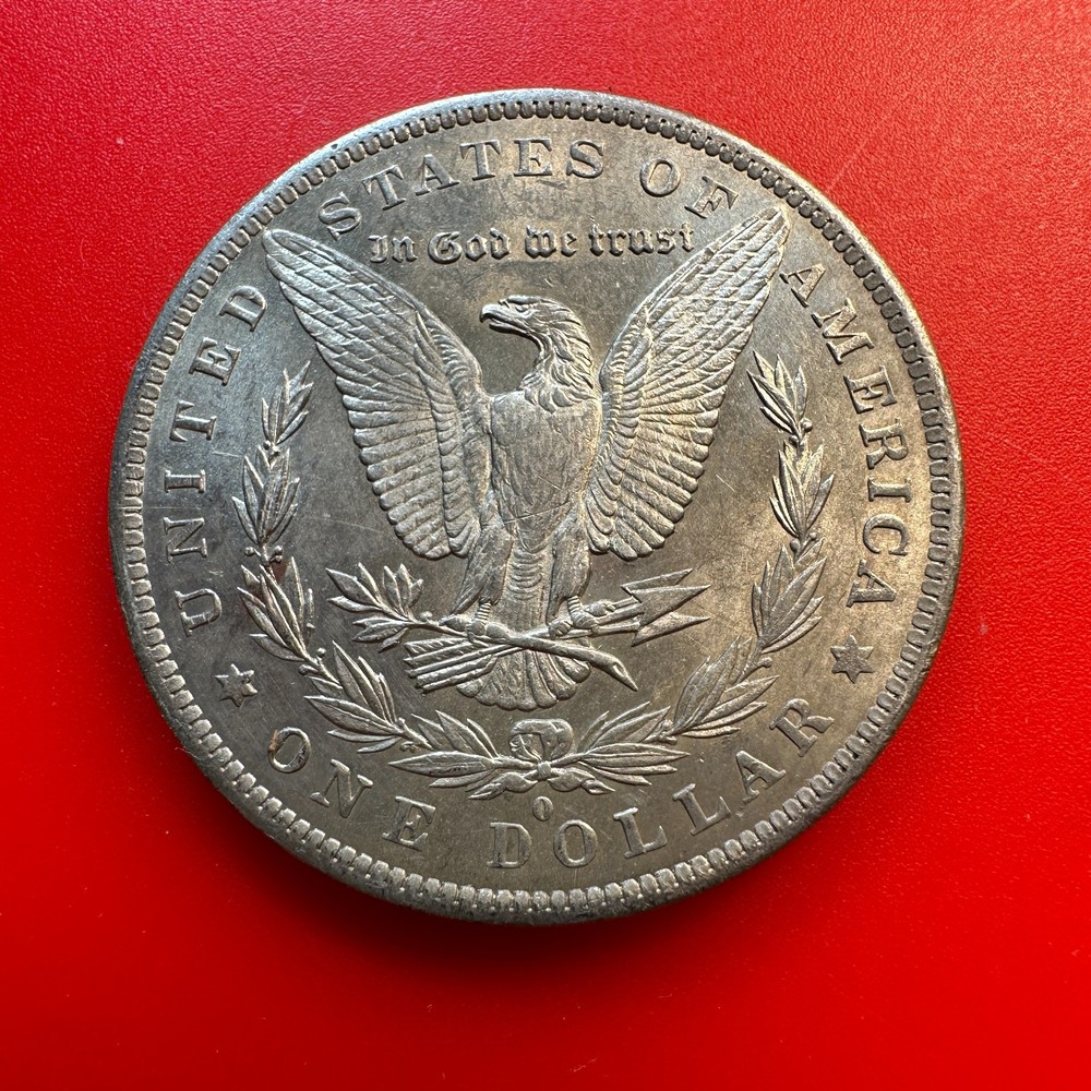 1884 O MORGAN DOLLAR AUTHENTIC SILVER COIN