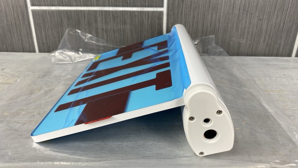 *New*CONTECH Single-face Adjustable Recessed (REXASFREM-P) Edge-Lit EXIT Sign