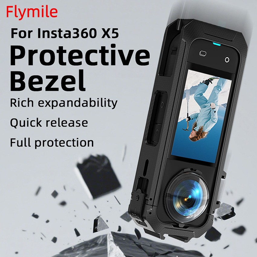 Frame Protective Frame Camera Rabbit Cage Protective Case for Insta360 X5