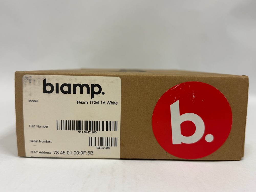 Biamp Tesira TCM-1A Ceiling Microphone White