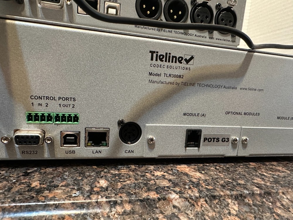 Tieline Commander G3 IP POTS Rack and Portable Broadcast Audio Codec