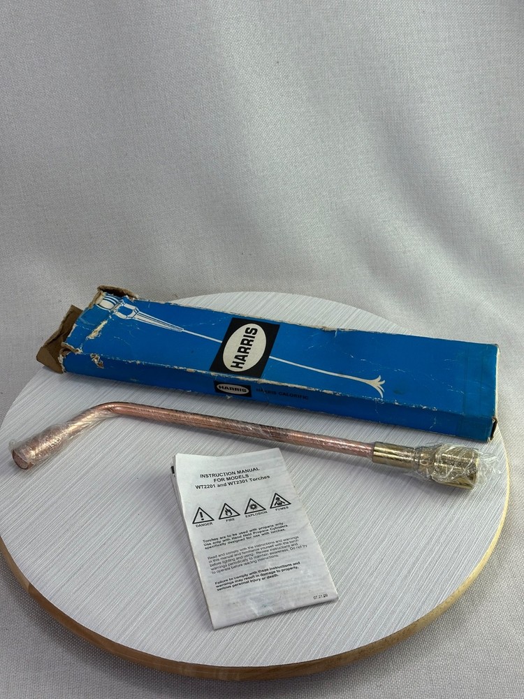 Harris Torch WT2201 Mixer E-43 Acetylene Oxygen Multi Flame Heating Assembly New