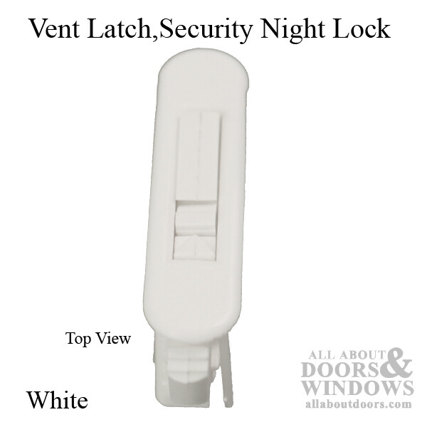 Plastic Security Night / Vent Latch - Choose Color