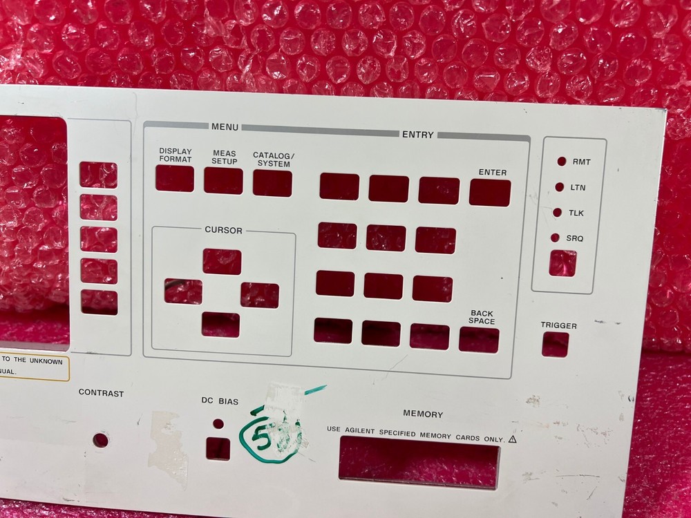 HP Agilent Keysight 4284A Precision LCR Meter ''Panel only''