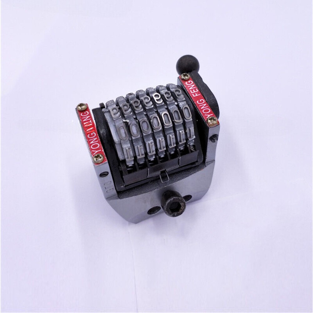 For GTO Heidelberg Printer 7 Digits Rotary Numbering Machine Vertical Forward