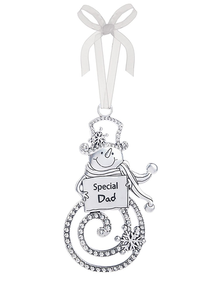 Ganz Ornament - Special Dad - Silver