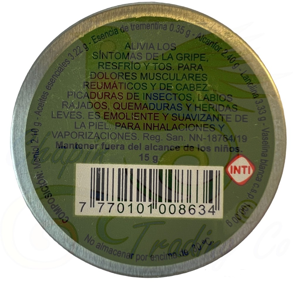 MENTISAN Ointment Tin Can 15 gr.