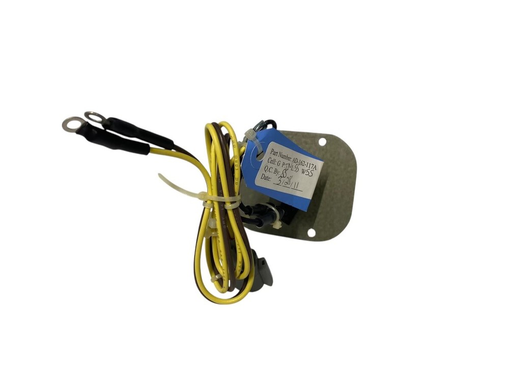 Boat High Water Alarm Switch Panel w/ Red Light, 3.5 in x 3 in