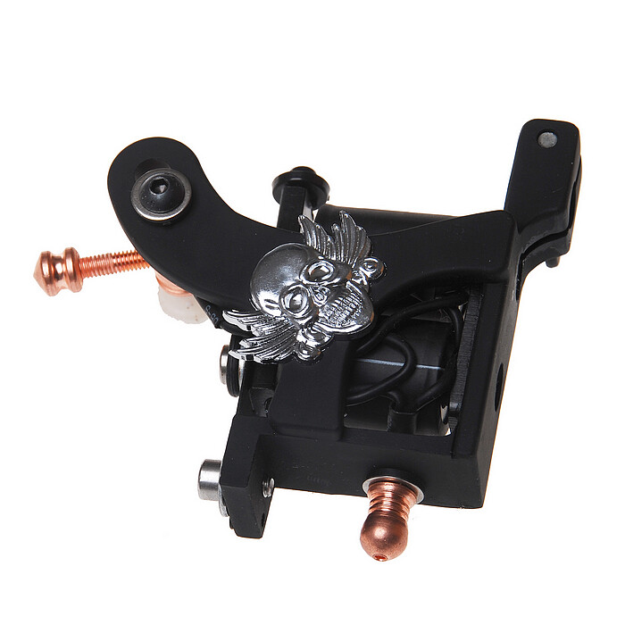 Coil Tattoo Machine Cast Iron Frame for Beginner 10 Wrap Liner 401-G