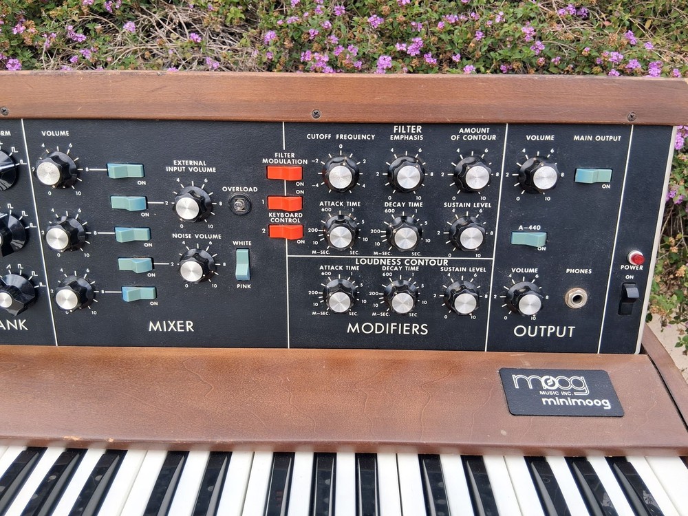 Vintage 1979 Minimoog Model D Synthesizer - Serviced