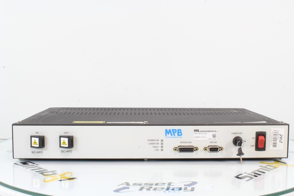 MPB P10F C-Band 10dBm Gain Flattened Amp