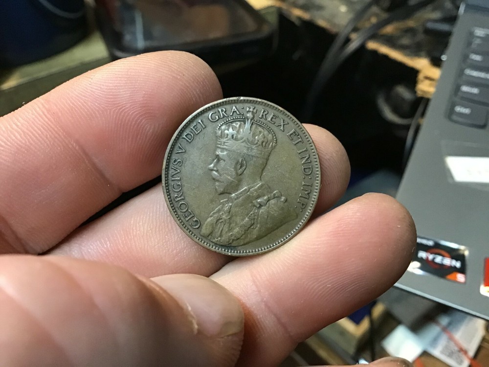 1917 Canada Large Cent, 1 Coin