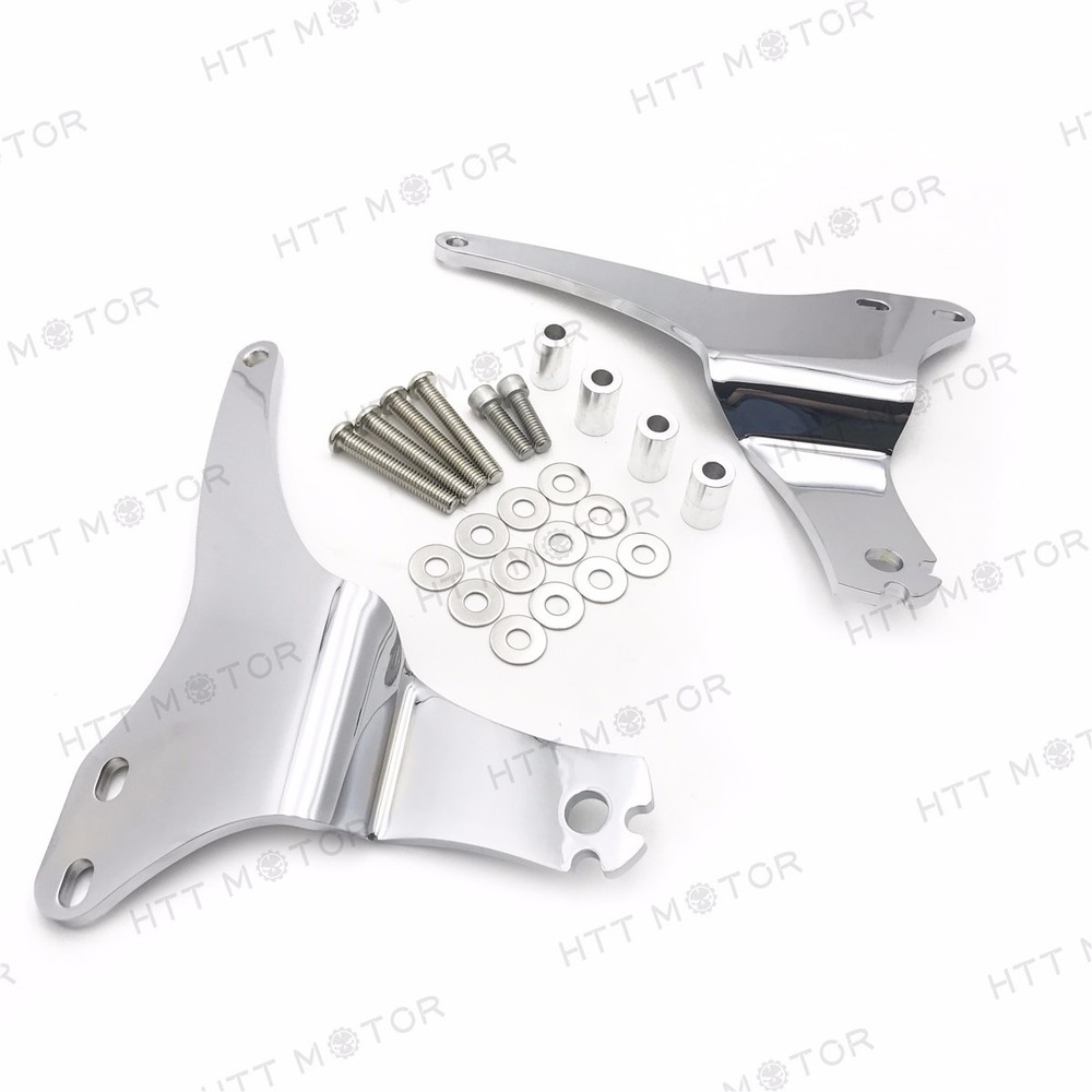 High Mount Bracket & Backrest For Harley 97-08 Electra Glide Road Glide Road Kin