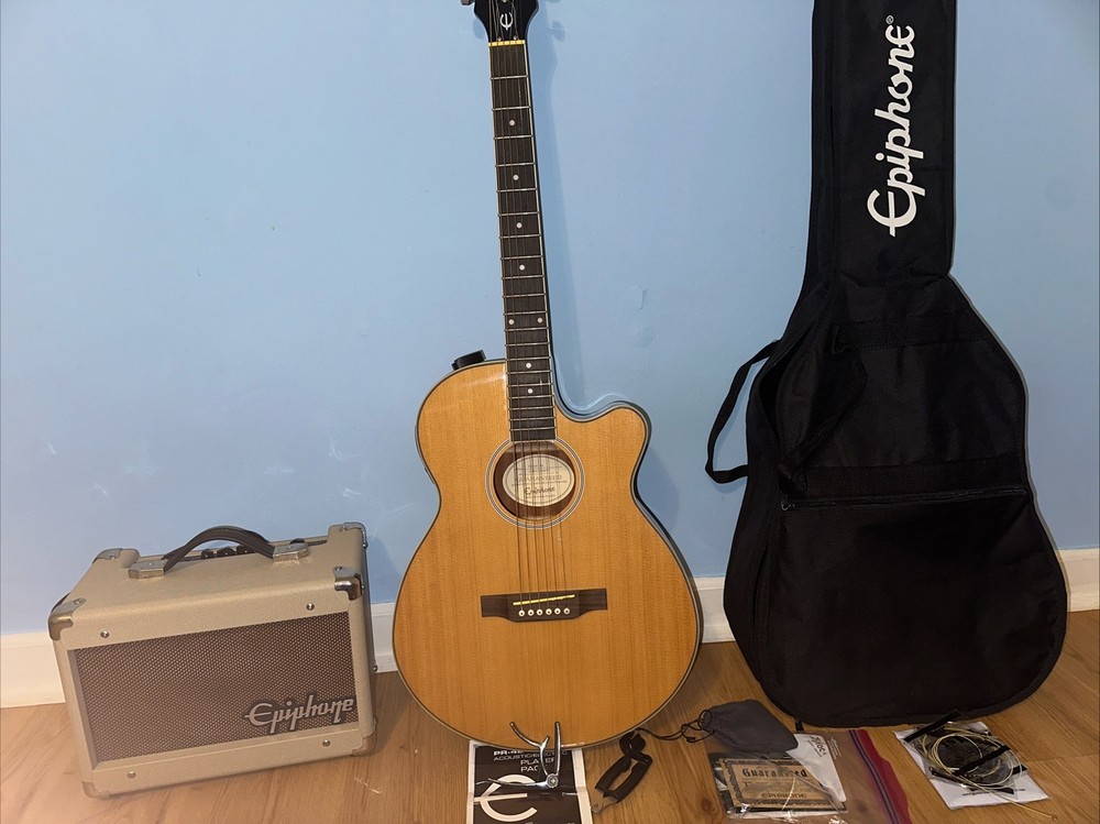 Epiphone Pr-4e Acoustic/Electric Guitar Player Pack