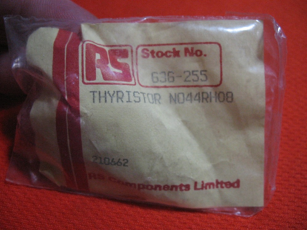 THYRISTOR RECTIFIER DIODE STUD