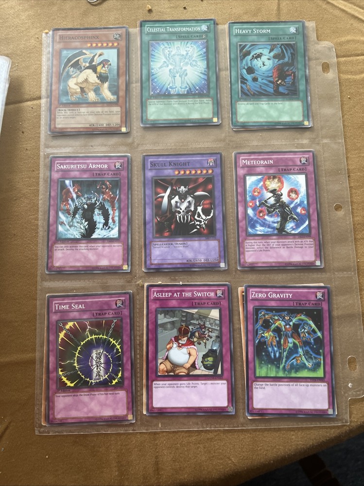 🔥🔥🔥🔥Yugioh 11 Page Binder Collection