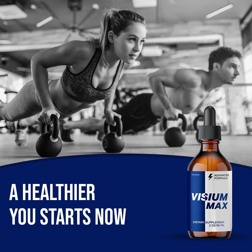 Visium Max Liquid Drops, Extra Strength VisiumMax, All Natural Formula (5 pack)