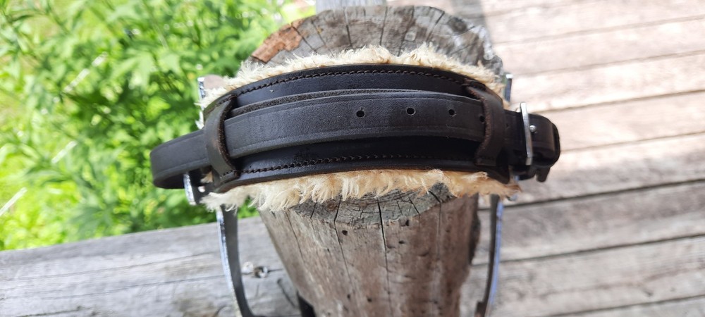 Nice English Hackamore brown leather unmarked