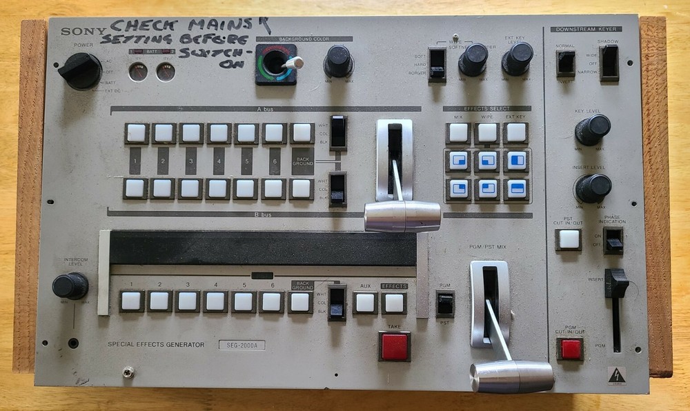 Sony Special Effects Generator SEG-2000A