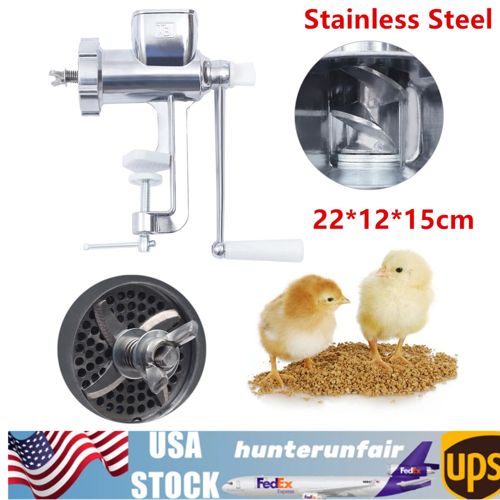 Manual Feed Processing Machine Pelletizer Food Pellet Making for Bird Fish Cat