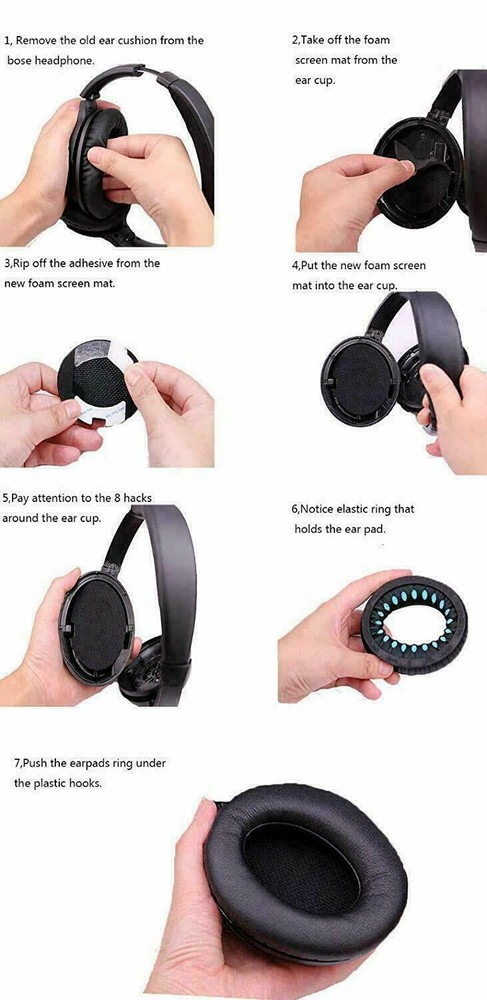 Ear Pad Cushion Replacement For Bose AE 2 First Class Package!