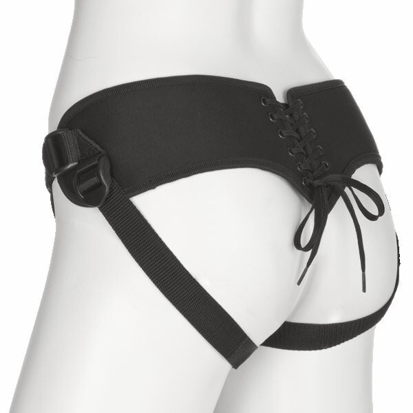 Vac-U-Lock Platinum Edition Luxe Harness Black Accessory, New