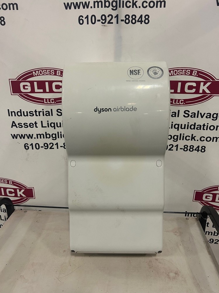 White Dyson AB04 Airblade Commercial Automatic Hand Dryer