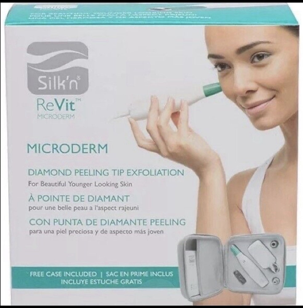 Silk'n ReVit Microderm Diamond Peeling Tip Exfoliation Kit With Case