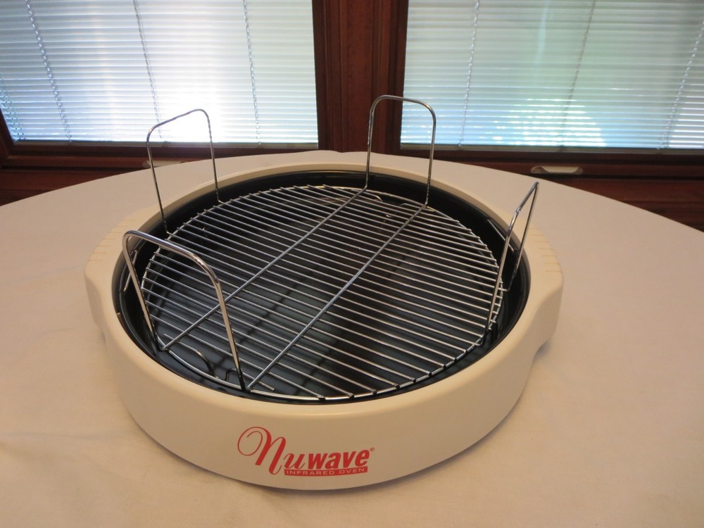 Nuwave 20201 Analog White Red Top Hearthware Infrared Oven